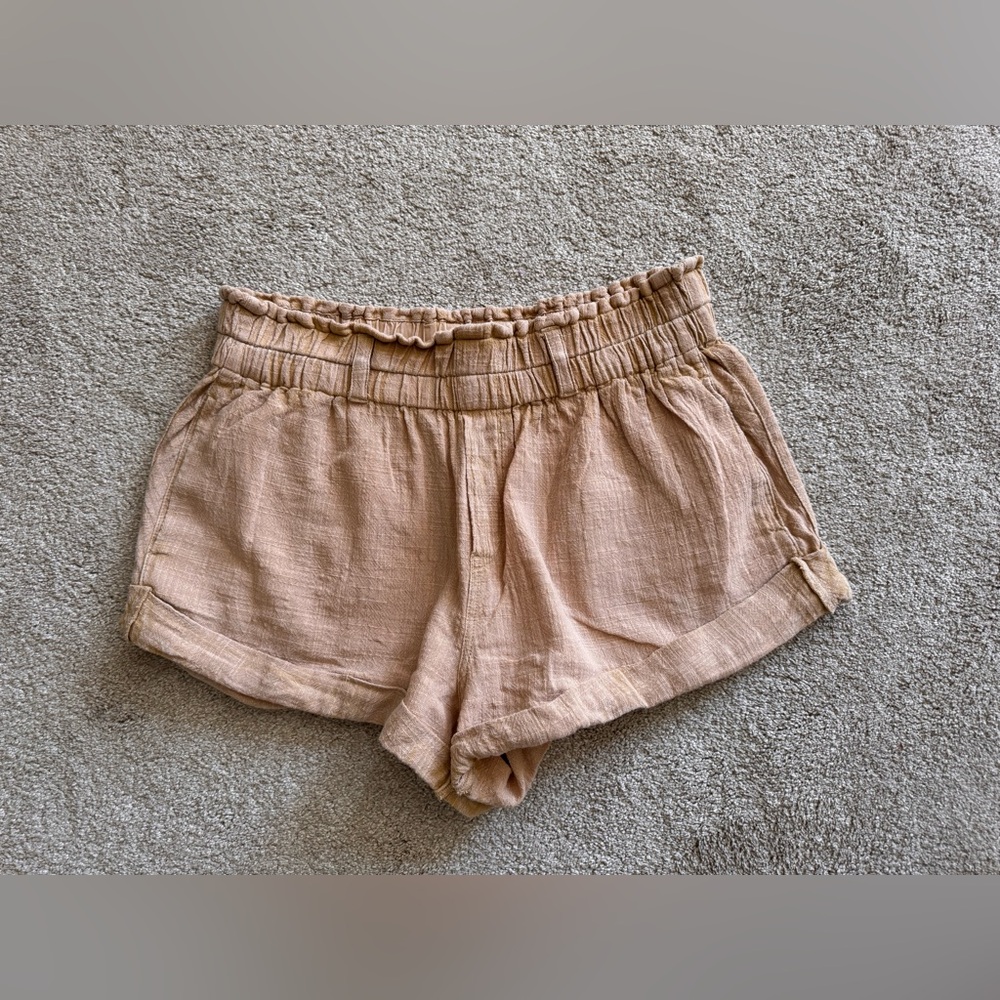 Free People Solar Flare Baja Short in warm sand L